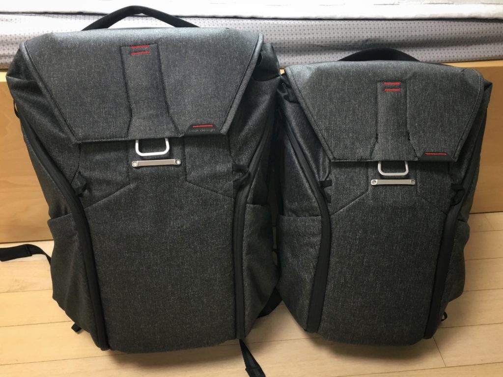 Peak Design Everyday Backpack 30L vs. 20L
